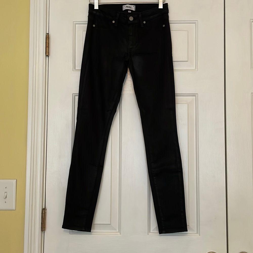 PAIGE Black Verdugo Ultra Skinny Jeans